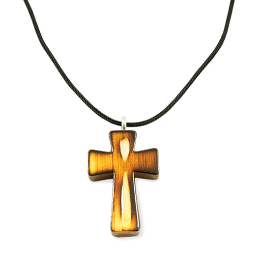 Burnt & Varnished Wood Cross